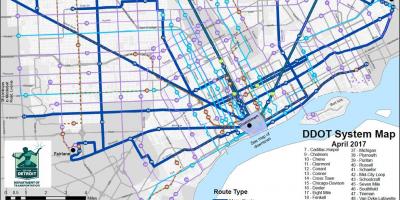 Kart Detroit avtobus